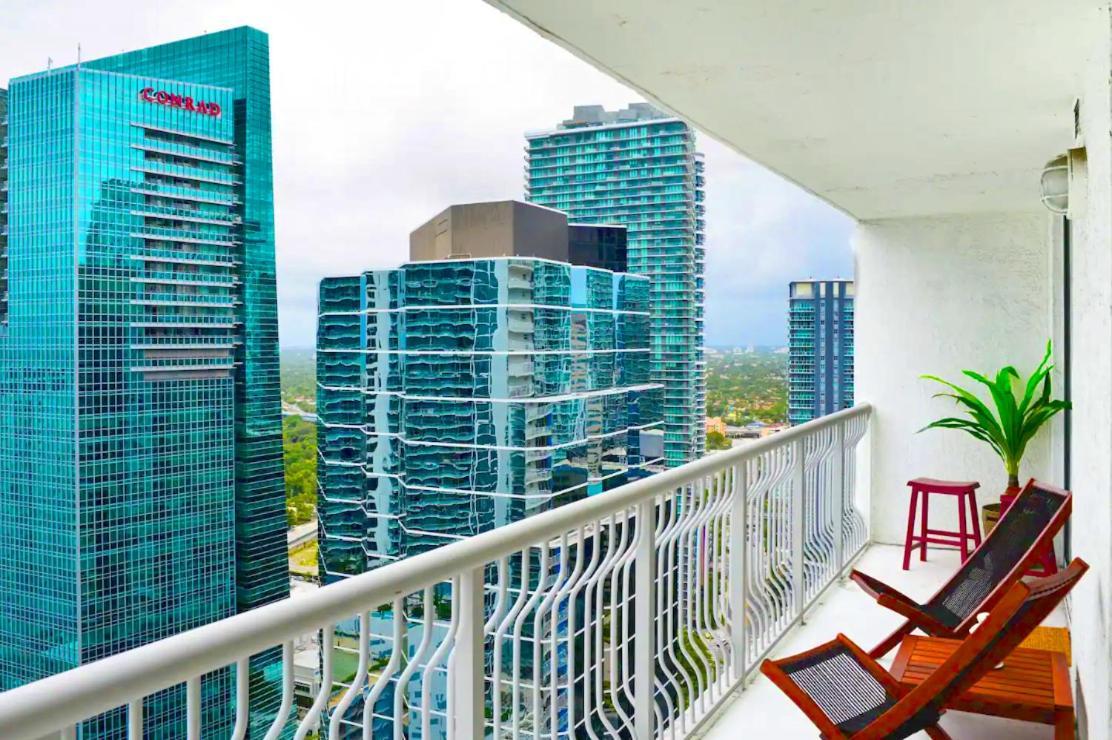 Luxury 2 Bedroom Apartment At Brickell With Pool Miami Zewnętrze zdjęcie